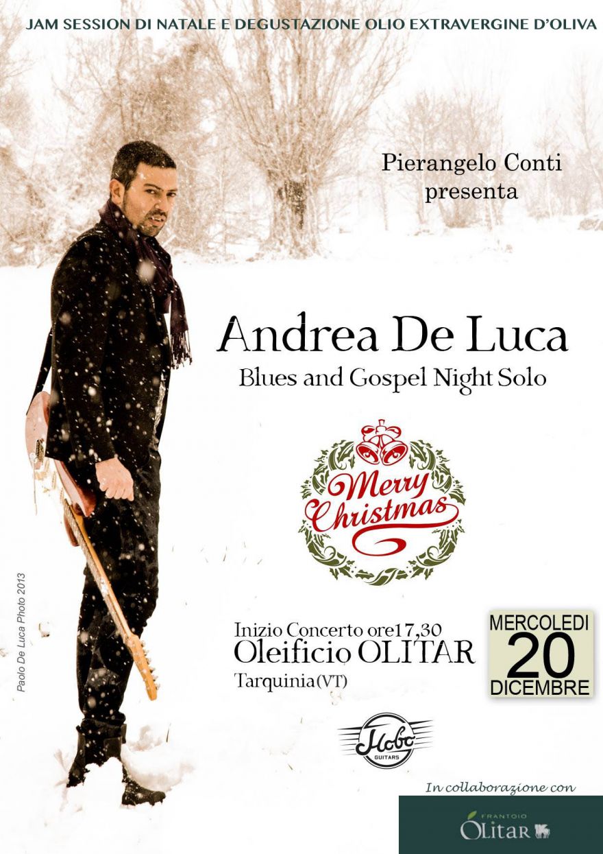 Andrea De Luca Blues and Gospel Night Solo